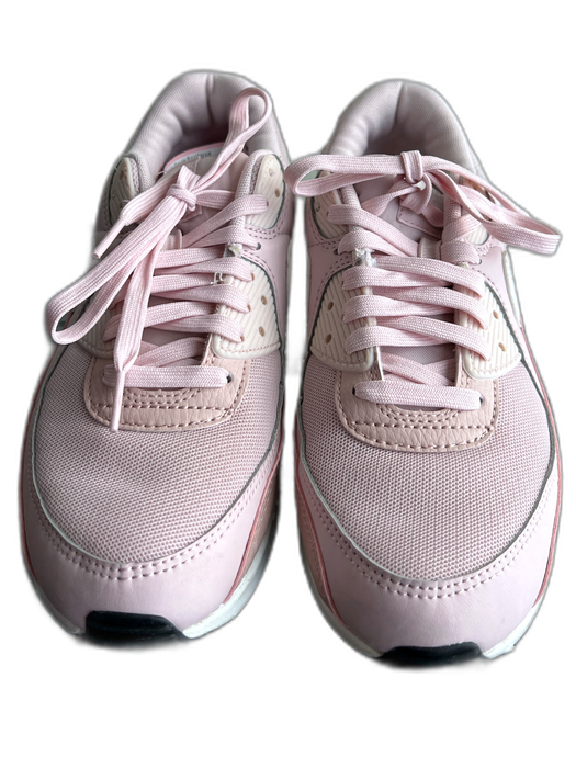 Nike Shoe Size 8 Pale Pink Mesh & Leather Almond Toe Low Top Lace Up Shoes Pale Pink / 8