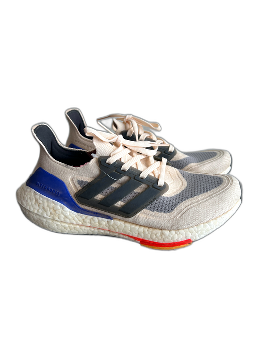 Adidas Shoe Size 7 White Ultraboost Low Top Lace Up Sneaker Shoes White / 7
