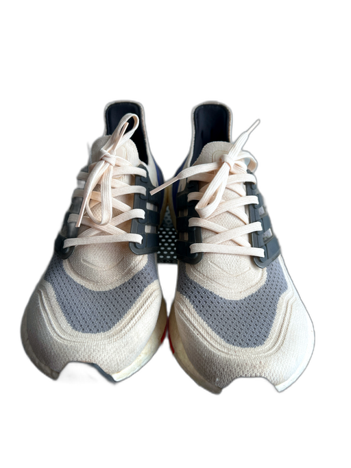 Adidas Shoe Size 7 White Ultraboost Low Top Lace Up Sneaker Shoes White / 7