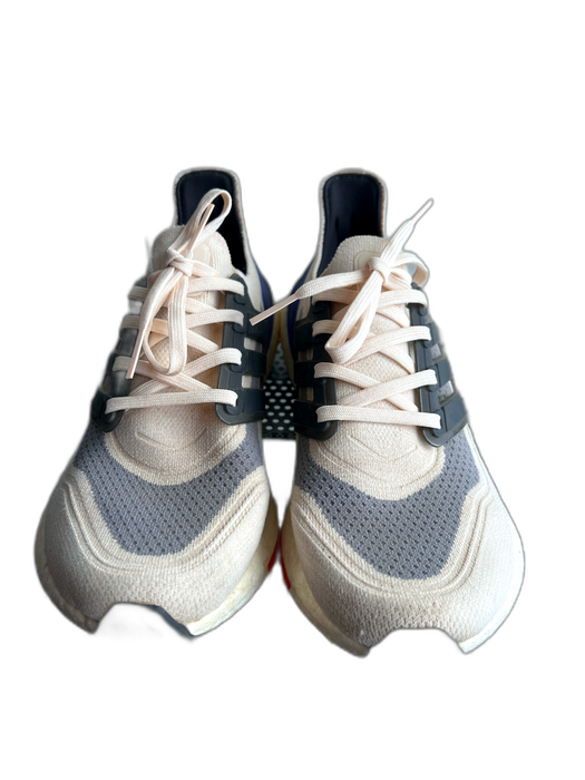 Adidas Shoe Size 7 White Ultraboost Low Top Lace Up Sneaker Shoes White / 7