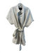 Sanctuary Size Small White Polyester Short Sleeve Belted Neck button Coat White / Small