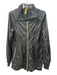 Lole Size Medium Black Nylon Front Zip Zip Pocket hide away hood Jacket Black / Medium