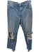 We The Free Size 28 Light Med Wash Cotton Blend Button Fly 5 Pocket Jeans Light Med Wash / 28