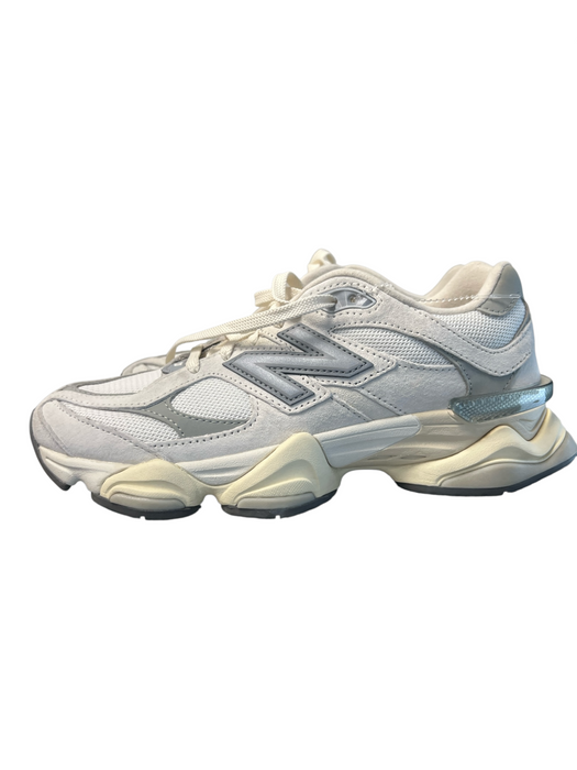 New Balance Shoe Size 8 Grey Manmade Material Perforated Lace Up Runner Shoes Grey / 8