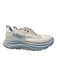 Hoka Shoe Size 8 Gray & Blue Fabric Almond Toe Lace Up Perforated Runner Shoes Gray & Blue / 8