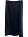 Alice + Olivia Classics Size 8 Black Triacetate Blend Flap Slits Back Zip Skirt Black / 8