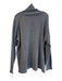 Magaschoni Size XL Gray 100% Cashmere Knit Turtleneck Boxy Solid Sweater Gray / XL