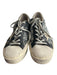 Golden Goose Shoe Size 40 Silver Genuine Leather Glitter Low Top Platform Shoes Silver / 40