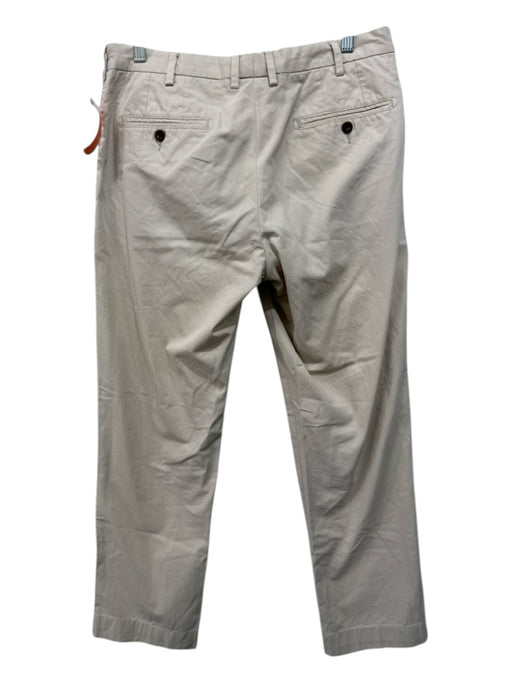 Sid Mashburn AS IS Size 33 Beige Cotton Zip Fly Men's Pants Beige / 33