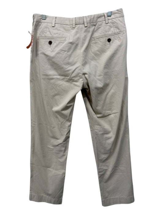 Sid Mashburn AS IS Size 33 Beige Cotton Zip Fly Men's Pants Beige / 33