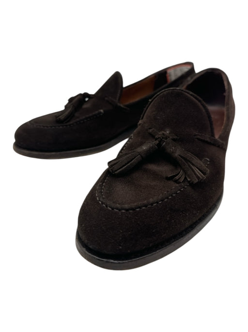 Sid Mashburn Shoe Size 8 Box Incl Brown Suede Tassel Loafers Men's Shoes Brown / 8