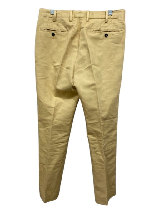 Sid Mashburn Size 32 Tan Cotton Blend Solid Khakis Men's Pants Tan / 32