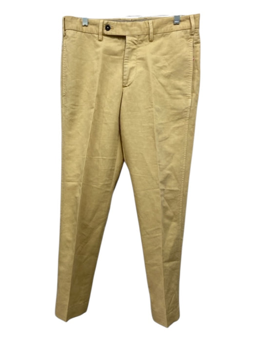 Sid Mashburn Size 32 Tan Cotton Blend Solid Khakis Men's Pants Tan / 32