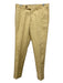 Sid Mashburn Size 32 Tan Cotton Blend Solid Khakis Men's Pants Tan / 32
