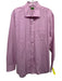 Sid Mashburn Size 17.5 Pink & White Cotton Plaid Cotton Men's Long Sleeve Shirt Pink & White / 17.5
