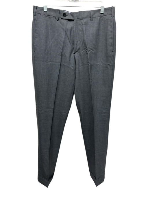 Sid Mashburn Size 32 Gray Cotton Solid Zip Fly Men's Pants Gray / 32