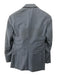 Sid Mashburn Blue Wool Solid 2 Button Men's Suit Blue / 48
