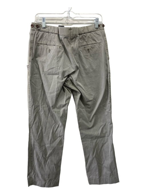 Sid Mashburn Size 33 Grey Cotton Zip Fly Men's Pants 33