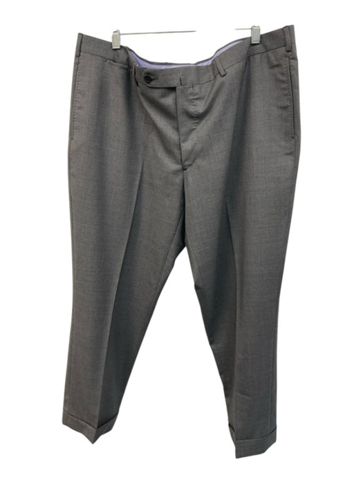 Sid Mashburn NWT Size 58 Gray Cotton Solid Zip Fly Men's Pants Gray / 58