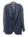 Sid Mashburn Navy Blue Wool Solid 2 Button Men's Blazer Navy Blue / 58