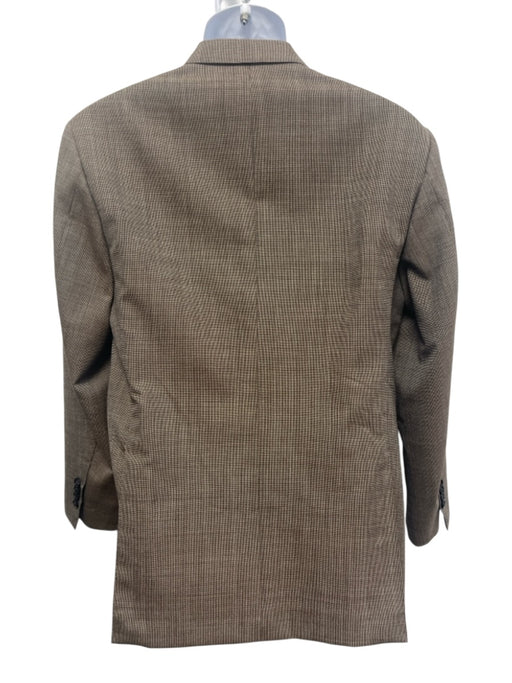 Sid Mashburn Brown Wool 2 Button Men's Suit Brown / 48