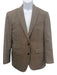 Sid Mashburn Brown Wool 2 Button Men's Suit Brown / 48