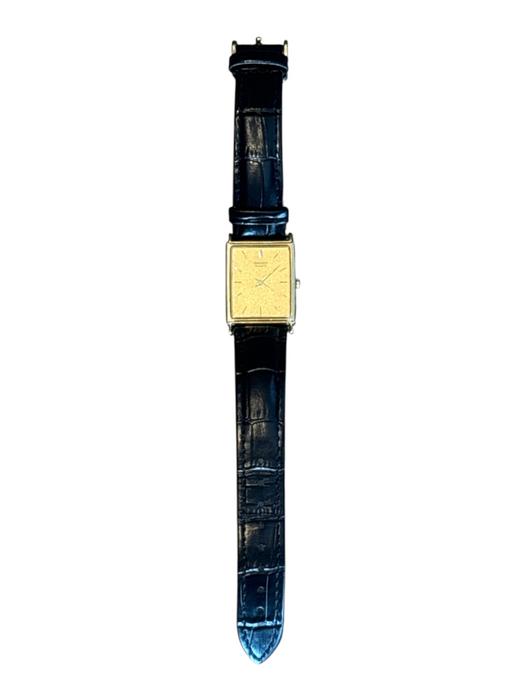 Seiko Gold & Black Metal Men's Watch Gold & Black