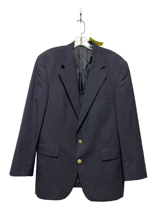 Lord & Taylor Navy Wool 2 Buttons Men's Blazer 42R