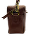 Madewell Brown Leather Zip Close Crossbody Bag Brown / Small