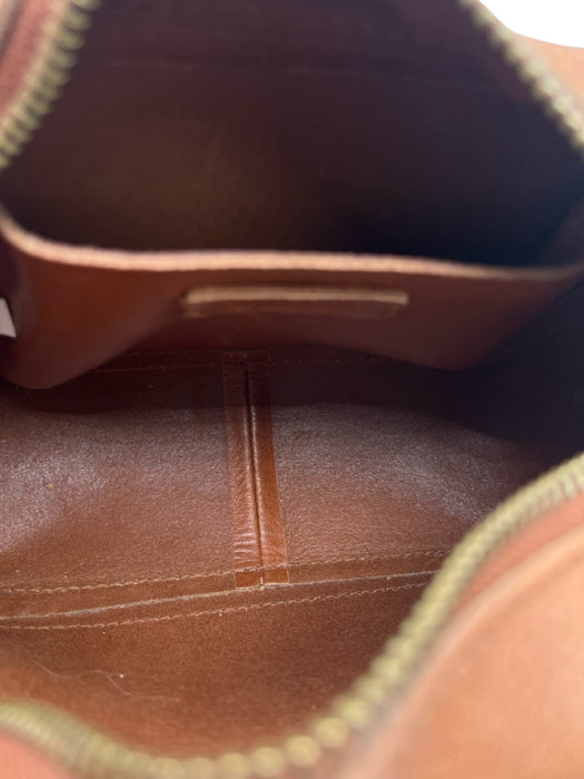 Madewell Brown Leather Zip Close Crossbody Bag Brown / Small