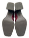 Jeffrey Campbell Shoe Size 9 Burgundy Red Leather Upper Side Zip Ankle Boots Burgundy Red / 9