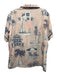 Katie Kime Size L Light Pink, Navy & White Modal & Cotton Short Sleeve Short Set Light Pink, Navy & White / L
