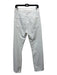 Agolde Size 26 White Cotton Distressed Button Fly High Rise Straight Leg Jeans White / 26