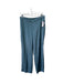 Theory Size 8 Blue Polyester Elastic Back Pockets Wide Leg Pants Blue / 8