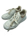 Alexander McQueen Shoe Size 39.5 White & Taupe Leather Lace Up Low Top Sneakers White & Taupe / 39.5