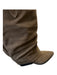 Marc Fisher Shoe Size 8.5 Dark Brown Suede Pointed Toe Pull Tab Slouchy Boots Dark Brown / 8.5