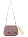 Ted Baker Pink Crystals Chain Strap Flap Bag Pink / Small