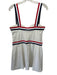 Reformation Size XL Cream, Red & Multi Poly Blend Striped Athletic Dress Cream, Red & Multi / XL