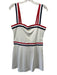 Reformation Size XL Cream, Red & Multi Poly Blend Striped Athletic Dress Cream, Red & Multi / XL