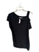 Sympli Size 8 Black Polyester Short Sleeve Shift Dress Dress Black / 8