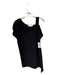 Sympli Size 6 Black Polyester Short Sleeve Shift Dress Dress Black / 6