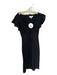 Lost + Wander Size XS Black Cotton Blend Short Sleeve Lace Maxi Dress Black / XS