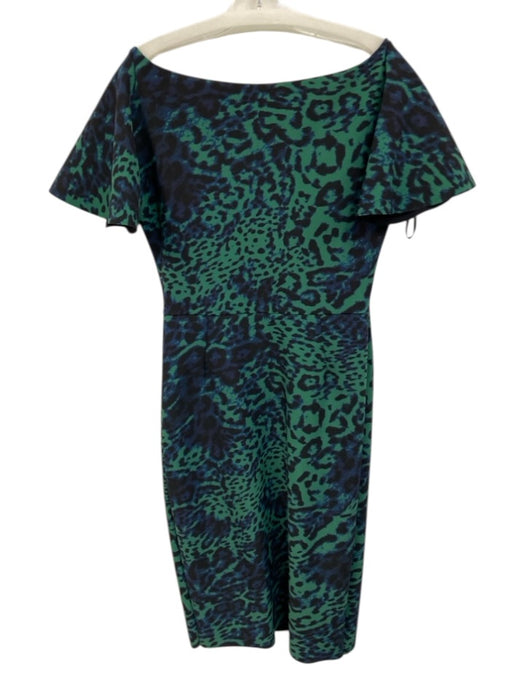 Chiara Boni La Petite Robe Size L / 46 Green, Navy Blue, Black Polyamide Dress Green, Navy Blue, Black / L / 46