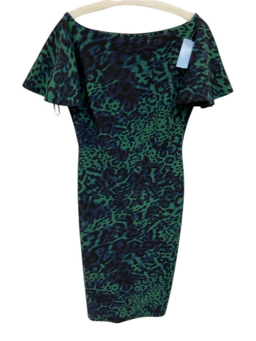 Chiara Boni La Petite Robe Size L / 46 Green, Navy Blue, Black Polyamide Dress Green, Navy Blue, Black / L / 46