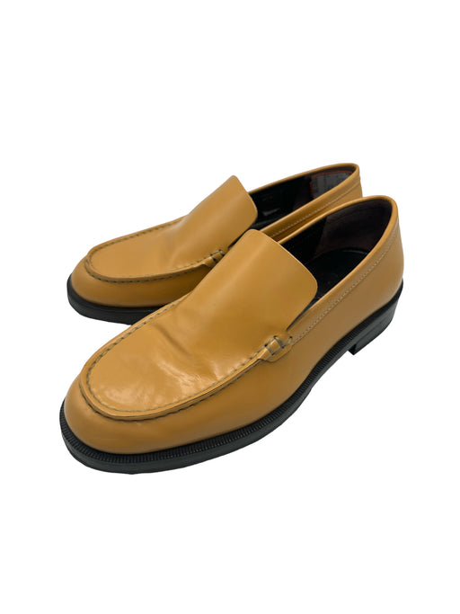 By Far Shoe Size 38 Yellow round toe Rubber Sole Loafers Yellow / 38