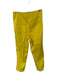 Maeve Size 12 Yellow Cotton Blend High Waist Straight Leg Pants Yellow / 12