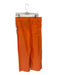 Maeve Size 33 Orange Cotton Blend High Waist Wide Leg Pants Orange / 33