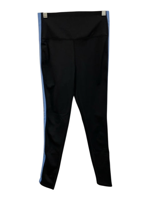 Splits 59 Size Large Black, Blue, Orange Polyester Blend Stretch Waist Leggings Black, Blue, Orange / Large