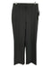 Athleta Size 8T Dark Gray Polyester Blend Stretch Waist Pintuck Flare Leg Pants Dark Gray / 8T