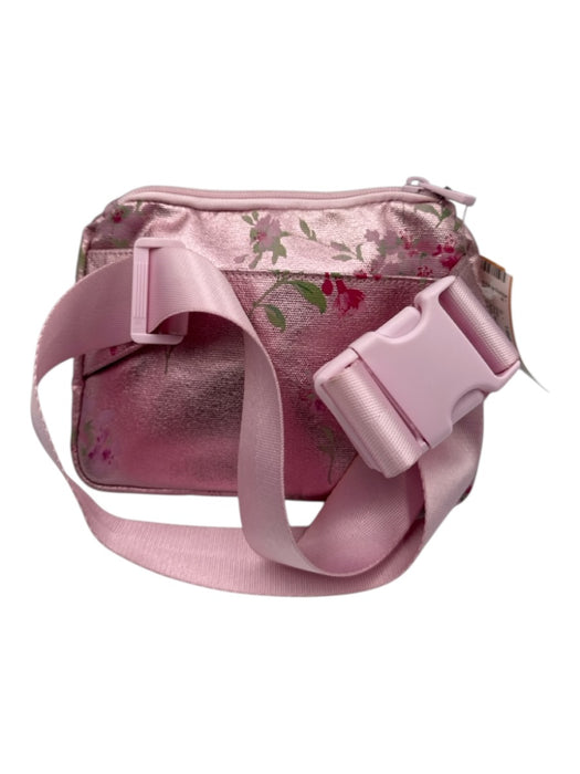 Loveshackfancy Pink Multi Synthetic Zip Close Cross Body Metallic Floral Bag Pink Multi